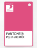 Artikelbild 1 des Artikels “PANTONE® PLASTIC STANDARD CHIP PQ 17-2033 TCX Fandango Pink “