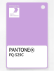 Product image 1 of the product “PANTONE® PLASTIC STANDARD CHIP PQ 529C ”