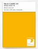 Artikelbild 1 des Artikels “RAL® CLASSIC K4 SHEET SEMI MATT A4 1023 Traffic yellow / Verkehrsgelb “