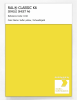 Artikelbild 1 des Artikels “RAL® CLASSIC K6 SHEET SEMI MATT A6 1016 Sulfur yellow / Schwefelgelb “