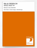 Product image 1 of the product “RAL® DESIGN D4 SINGLE SHEET A4 060 60 80 Accent orange / Akzentorange ”