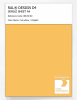 Product image 1 of the product “RAL® DESIGN D4 SINGLE SHEET A4 080 80 60 Full yellow / Vollgelb ”
