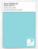 Product image 1 of the product “RAL® DESIGN D4 SINGLE SHEET A4 210 80 25 Vibrant soft blue / Knallbleu ”