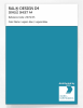 Artikelbild 1 des Artikels “RAL® DESIGN D4 SINGLE SHEET A4 230 50 35 Lagoon blue / Lagunenblau “