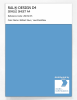 Product image 1 of the product “RAL® DESIGN D4 SINGLE SHEET A4 260 60 35 Brilliant blue / Leuchtendblau ”