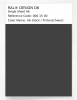 Artikelbild 1 des Artikels “RAL® DESIGN D6 SINGLE SHEET A6 000 15 00 Ink black / Tintenschwarz “