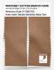 Product image 2 of the product “PANTONE® COTTON SWATCH CARD 17-1328 TCX Indian Tan ”