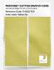 Product image 2 of the product “PANTONE® COTTON SWATCH CARD 11-0622 TCX Yellow Iris ”