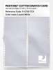 Product image 2 of the product “PANTONE® COTTON SWATCH CARD 11-0700 TCX Lucent White ”
