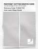 Product image 2 of the product “PANTONE® COTTON SWATCH CARD 11-3900 TCX Wispy Clouds ”