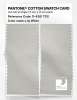 Product image 2 of the product “PANTONE® COTTON SWATCH CARD 11-4301 TCX Lily White ”