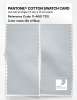 Product image 2 of the product “PANTONE® COTTON SWATCH CARD 11-4601 TCX Bit of Blue ”