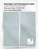 Product image 2 of the product “PANTONE® COTTON SWATCH CARD 11-4604 TCX Billowing Sail ”