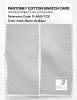 Product image 2 of the product “PANTONE® COTTON SWATCH CARD 11-4800 TCX Blanc de Blanc ”