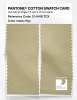 Product image 2 of the product “PANTONE® COTTON SWATCH CARD 12-0418 TCX Hay ”