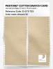 Product image 2 of the product “PANTONE® COTTON SWATCH CARD 12-0713 TCX Almond Oil ”