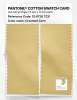 Product image 2 of the product “PANTONE® COTTON SWATCH CARD 12-0730 TCX Creamed Corn ”