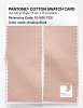 Product image 2 of the product “PANTONE® COTTON SWATCH CARD 12-1010 TCX Scallop Shell ”