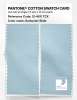 Product image 2 of the product “PANTONE® COTTON SWATCH CARD 12-4611 TCX Saltwater Slide ”