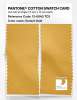 Product image 2 of the product “PANTONE® COTTON SWATCH CARD 13-0940 TCX Sunset Gold ”