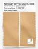 Product image 2 of the product “PANTONE® COTTON SWATCH CARD 13-1025 TCX Impala ”