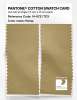 Artikelbild 2 des Artikels “PANTONE® COTTON SWATCH CARD 14-0721 TCX Hemp “