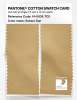Product image 2 of the product “PANTONE® COTTON SWATCH CARD 14-0936 TCX Sahara Sun ”