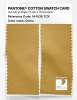 Product image 2 of the product “PANTONE® COTTON SWATCH CARD 14-1036 TCX Ochre ”