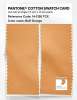 Product image 2 of the product “PANTONE® COTTON SWATCH CARD 14-1128 TCX Buff Orange ”