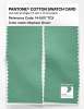 Product image 2 of the product “PANTONE® COTTON SWATCH CARD 14-6017 TCX Neptune Green ”