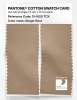 Product image 2 of the product “PANTONE® COTTON SWATCH CARD 15-1020 TCX Ginger Root ”