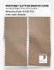 Product image 2 of the product “PANTONE® COTTON SWATCH CARD 15-1215 TCX Sesame ”