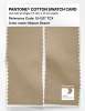 Product image 2 of the product “PANTONE® COTTON SWATCH CARD 15-1217 TCX Mojave Desert ”