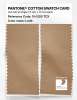 Product image 2 of the product “PANTONE® COTTON SWATCH CARD 15-1220 TCX Lattè ”