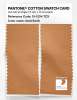 Product image 2 of the product “PANTONE® COTTON SWATCH CARD 15-1234 TCX Gold Earth ”