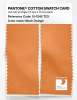 Product image 2 of the product “PANTONE® COTTON SWATCH CARD 15-1245 TCX Mock Orange ”