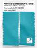 Product image 2 of the product “PANTONE® COTTON SWATCH CARD 15-4722 TCX Capri ”