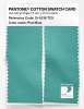 Product image 2 of the product “PANTONE® COTTON SWATCH CARD 15-5218 TCX Pool Blue ”