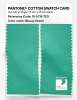 Product image 2 of the product “PANTONE® COTTON SWATCH CARD 15-5718 TCX Biscay Green ”