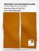 Product image 2 of the product “PANTONE® COTTON SWATCH CARD 16-1149 TCX Desert Sun ”