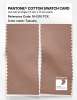 Product image 2 of the product “PANTONE® COTTON SWATCH CARD 16-1219 TCX Tuscany ”