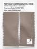 Product image 2 of the product “PANTONE® COTTON SWATCH CARD 16-1407 TCX Cobblestone ”