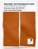 Product image 2 of the product “PANTONE® COTTON SWATCH CARD 16-1448 TCX Burnt Orange ”