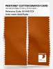 Product image 2 of the product “PANTONE® COTTON SWATCH CARD 16-1449 TCX Gold Flame ”