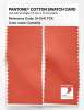 Product image 2 of the product “PANTONE® COTTON SWATCH CARD 16-1541 TCX Camellia ”
