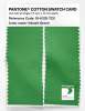 Product image 2 of the product “PANTONE® COTTON SWATCH CARD 16-6339 TCX Vibrant Green ”