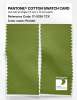 Product image 2 of the product “PANTONE® COTTON SWATCH CARD 17-0336 TCX Peridot ”