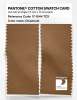 Product image 2 of the product “PANTONE® COTTON SWATCH CARD 17-1044 TCX Chipmunk ”