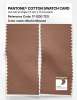 Product image 2 of the product “PANTONE® COTTON SWATCH CARD 17-1230 TCX Mocha Mousse ”