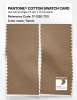 Product image 2 of the product “PANTONE® COTTON SWATCH CARD 17-1320 TCX Tannin ”